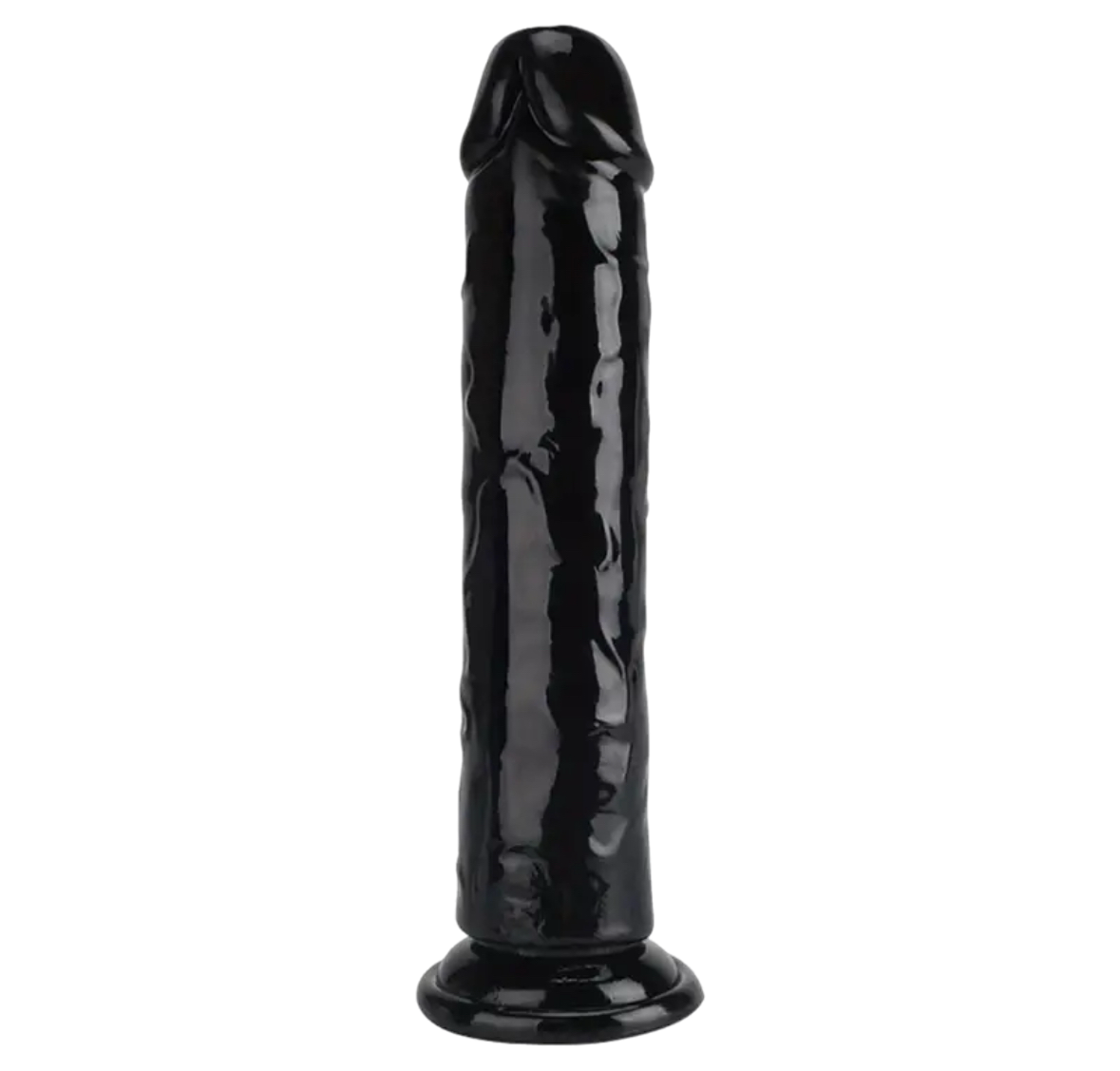 Dildo Zwart Silcone